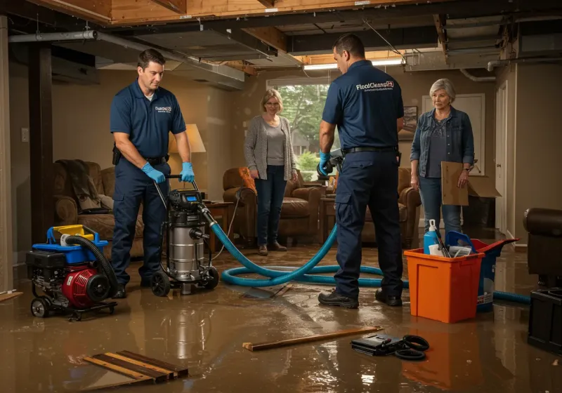 Basement Water Extraction and Removal Techniques process in Mount Dora, FL